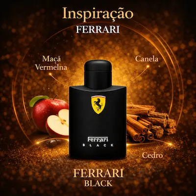 inspiração ferrari black
