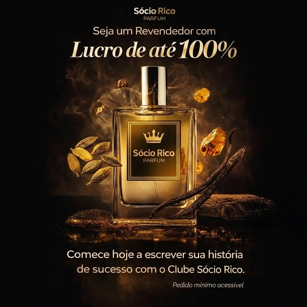 Perfumes Sócio Rico 100ml